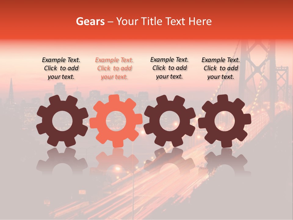 San Francisco Sunset PowerPoint Template