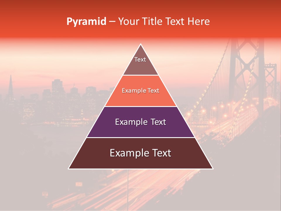 San Francisco Sunset PowerPoint Template