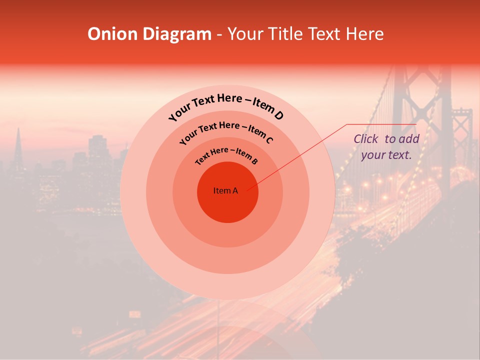 San Francisco Sunset PowerPoint Template