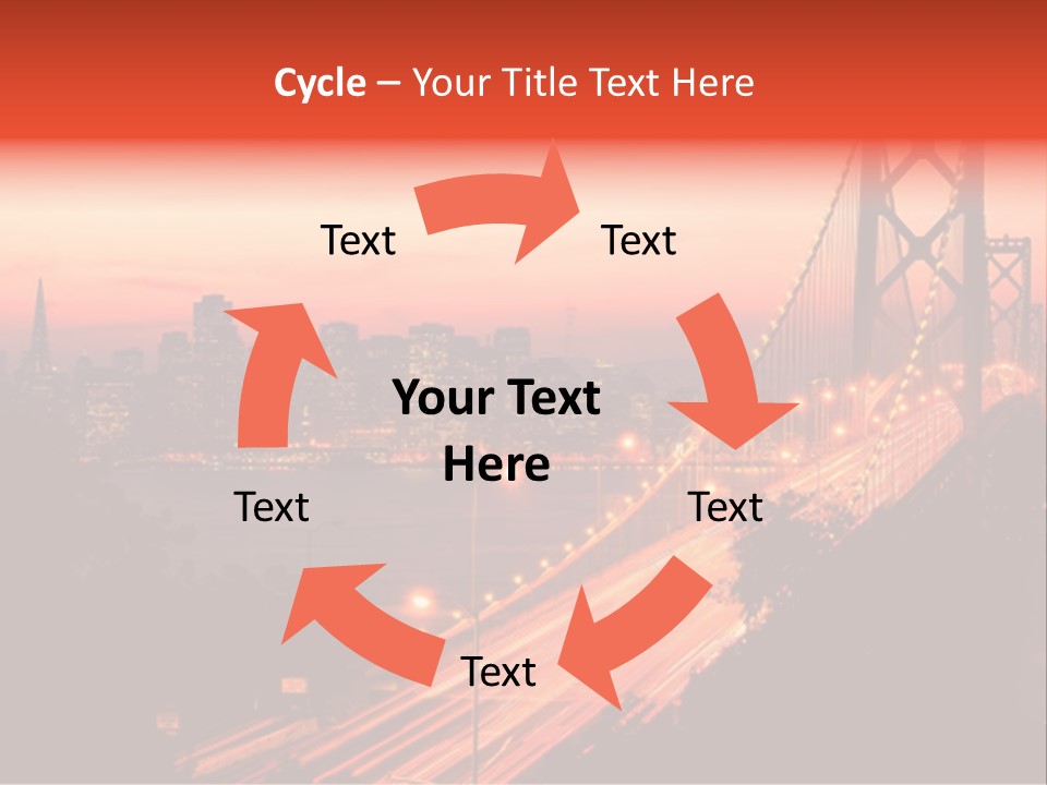 San Francisco Sunset PowerPoint Template