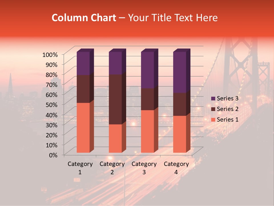 San Francisco Sunset PowerPoint Template
