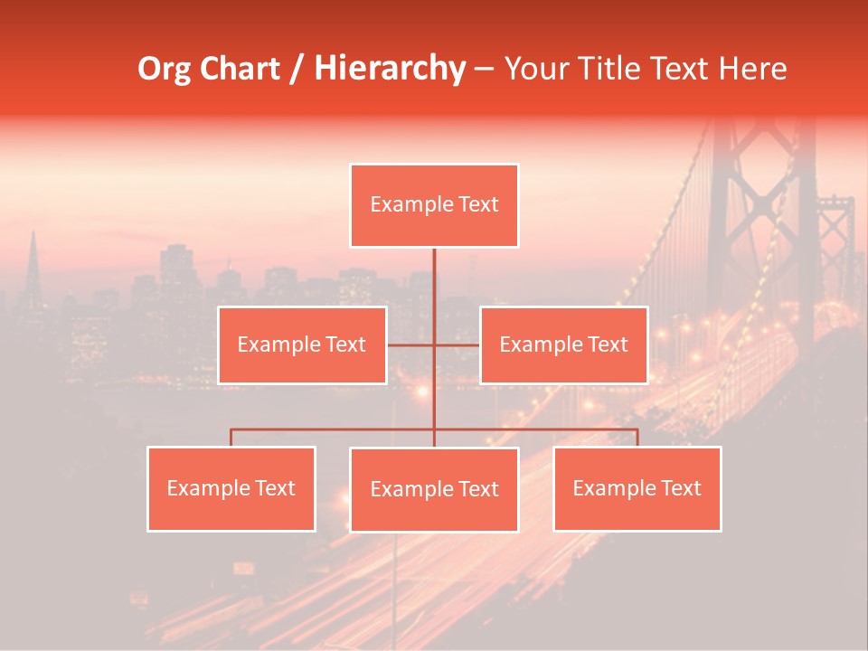 San Francisco Sunset PowerPoint Template