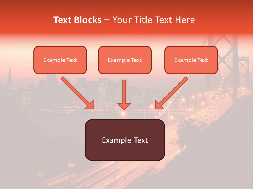 San Francisco Sunset PowerPoint Template