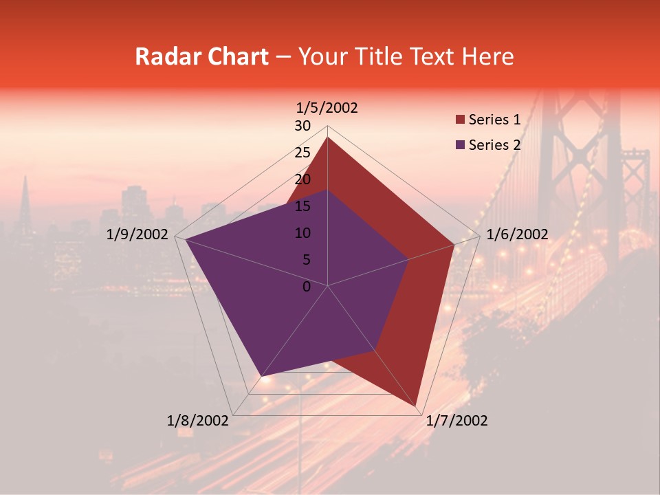 San Francisco Sunset PowerPoint Template