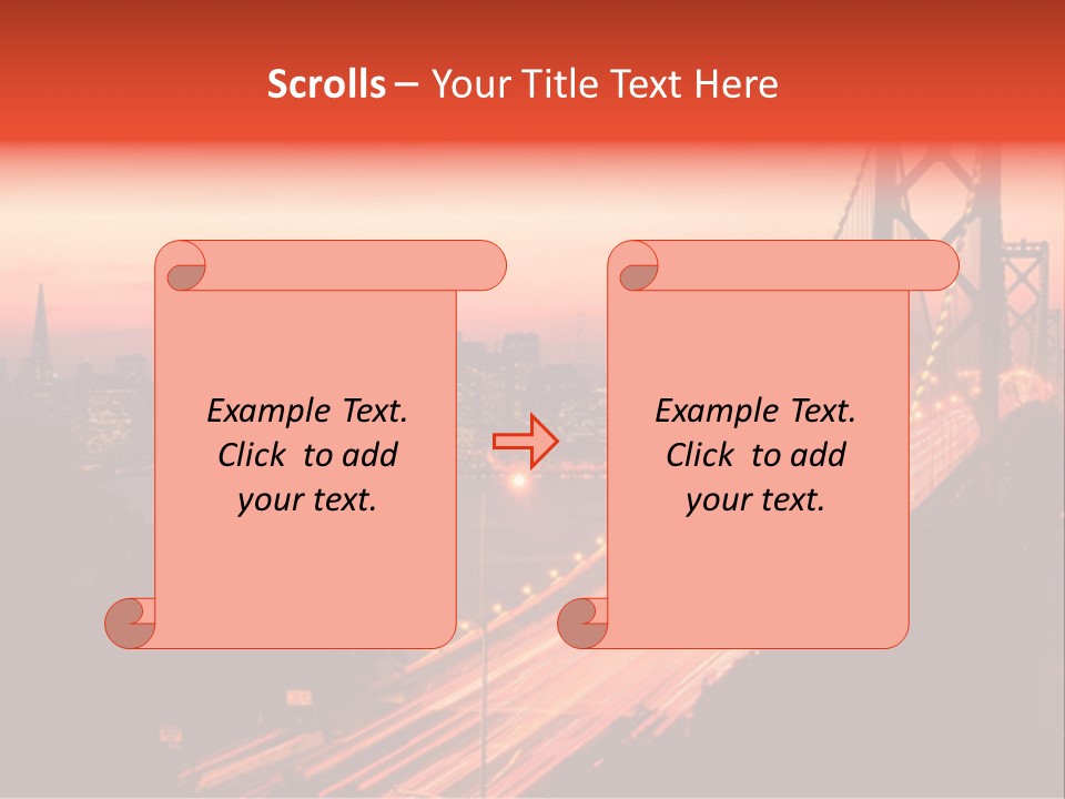 San Francisco Sunset PowerPoint Template