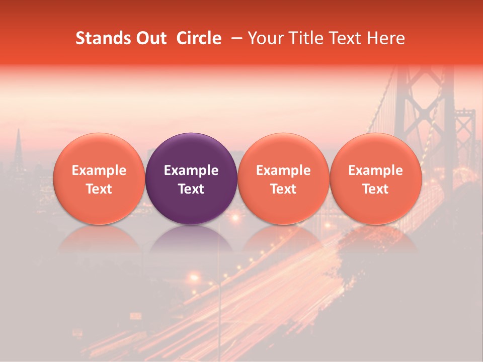 San Francisco Sunset PowerPoint Template