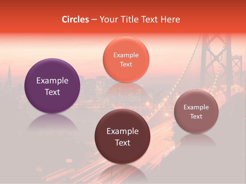 San Francisco Sunset PowerPoint Template