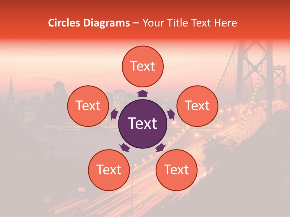 San Francisco Sunset PowerPoint Template