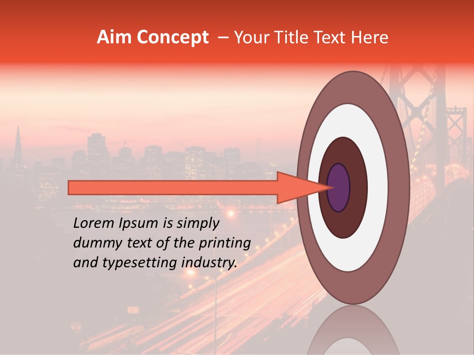 San Francisco Sunset PowerPoint Template