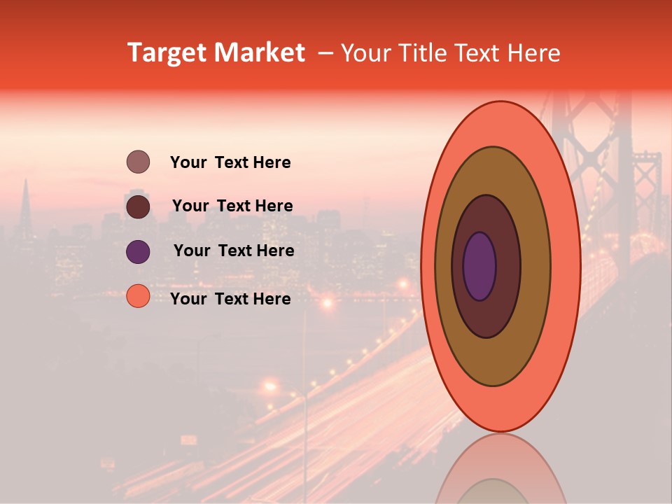 San Francisco Sunset PowerPoint Template