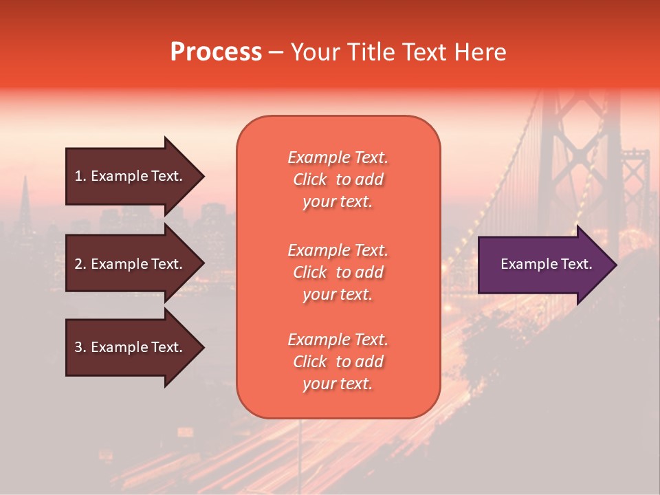 San Francisco Sunset PowerPoint Template