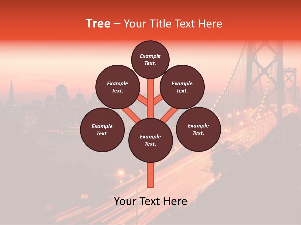 San Francisco Sunset PowerPoint Template