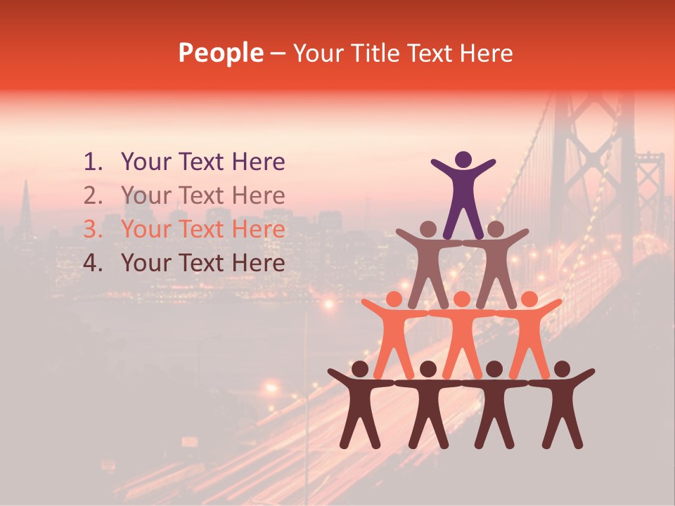 San Francisco Sunset PowerPoint Template