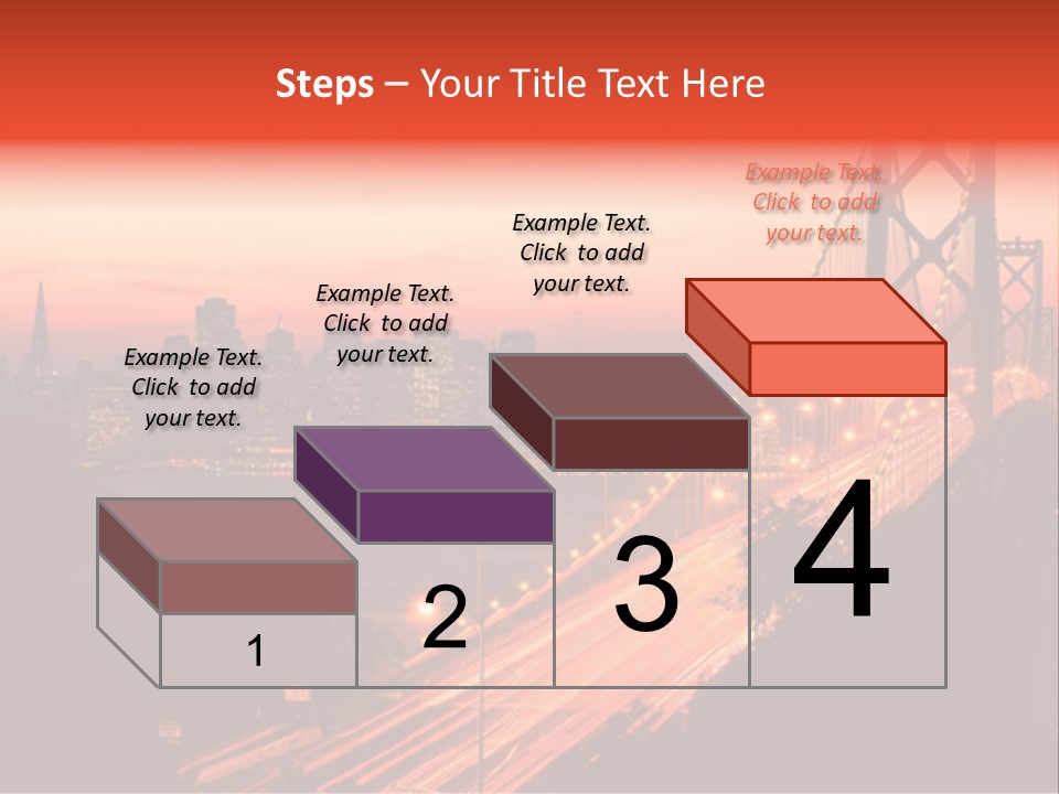 San Francisco Sunset PowerPoint Template