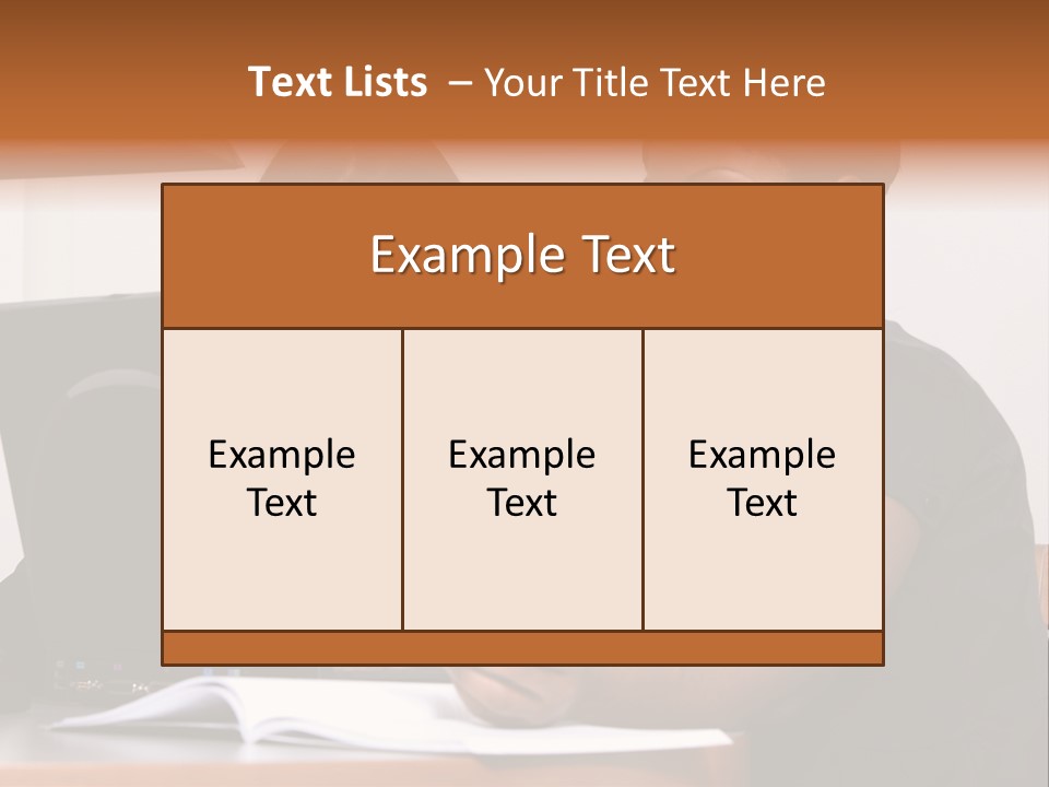Two Women Working At The Computer PowerPoint Template