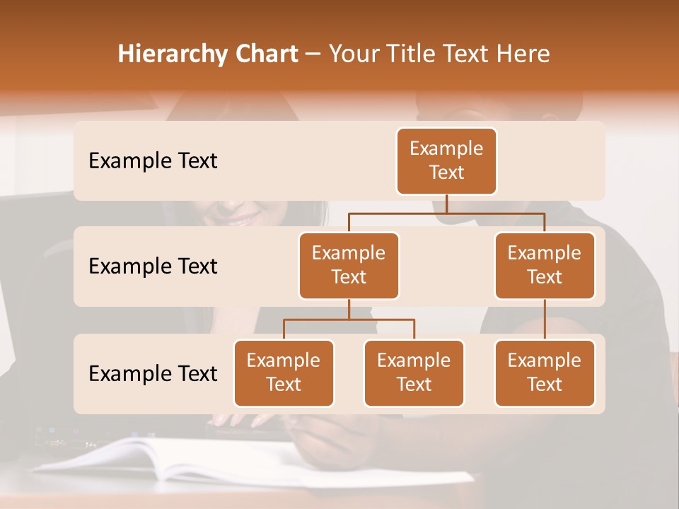 Two Women Working At The Computer PowerPoint Template