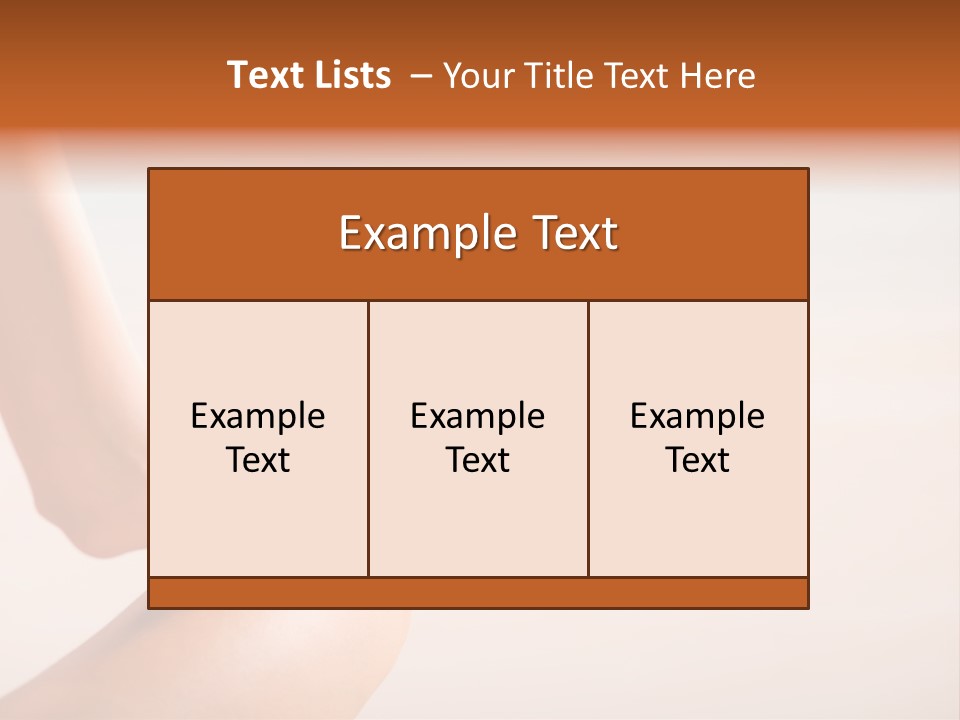 Young Woman Doing Yoga Moves Or Meditating On Tropical Ocean Beach PowerPoint Template