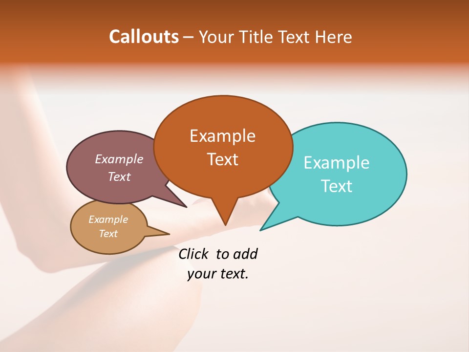 Young Woman Doing Yoga Moves Or Meditating On Tropical Ocean Beach PowerPoint Template