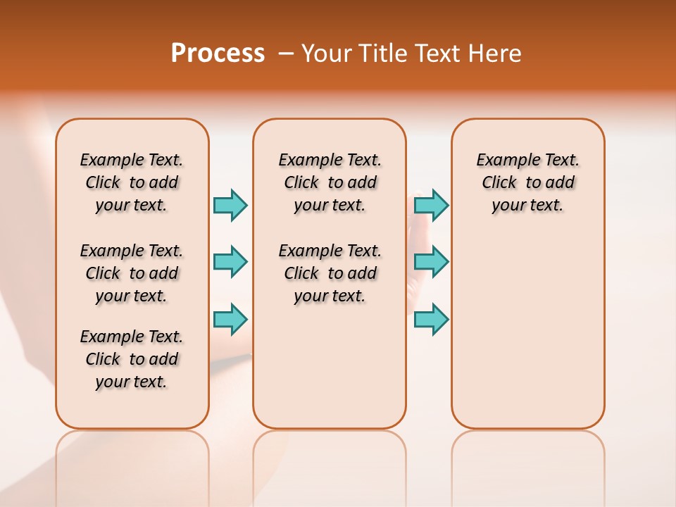 Young Woman Doing Yoga Moves Or Meditating On Tropical Ocean Beach PowerPoint Template