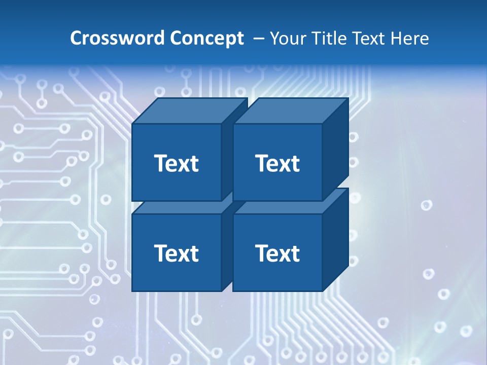 High Technology - Computer Electronics (Macro) PowerPoint Template