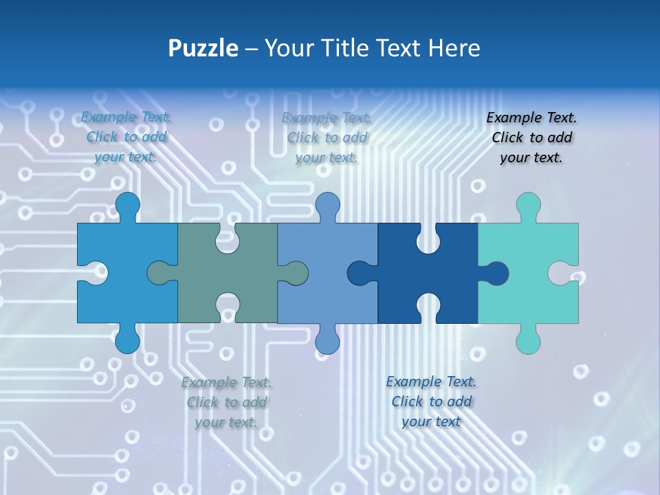 High Technology - Computer Electronics (Macro) PowerPoint Template