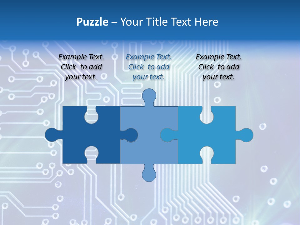 High Technology - Computer Electronics (Macro) PowerPoint Template