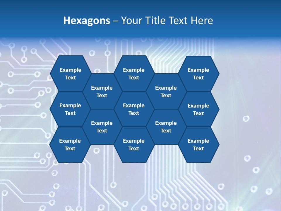 High Technology - Computer Electronics (Macro) PowerPoint Template
