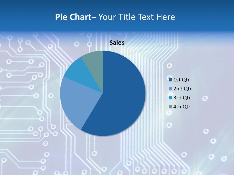 High Technology - Computer Electronics (Macro) PowerPoint Template