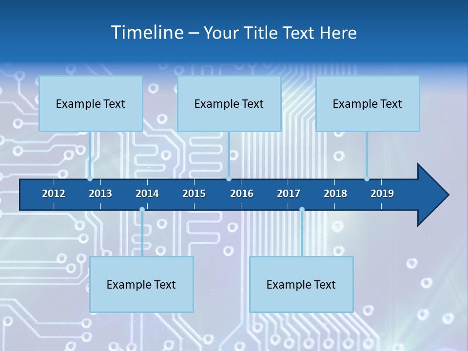 High Technology - Computer Electronics (Macro) PowerPoint Template
