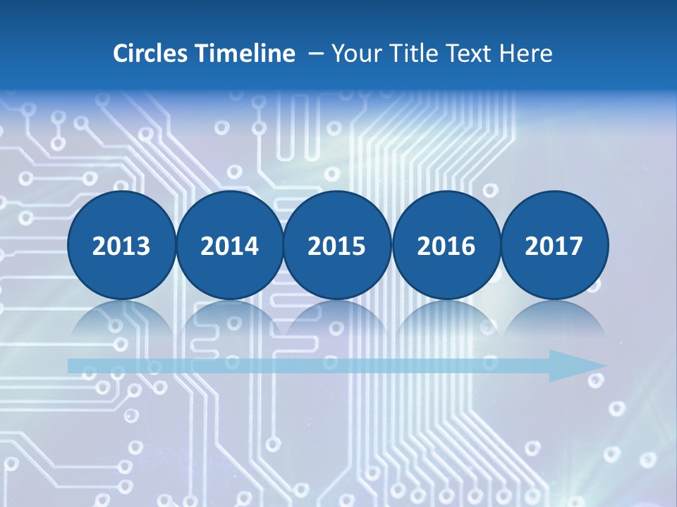 High Technology - Computer Electronics (Macro) PowerPoint Template