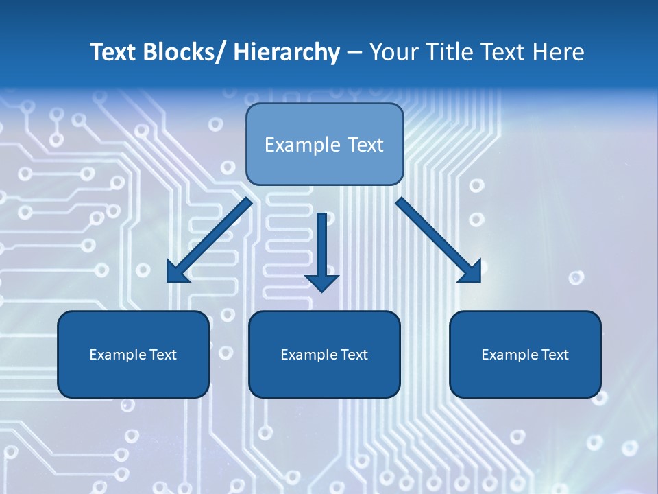 High Technology - Computer Electronics (Macro) PowerPoint Template