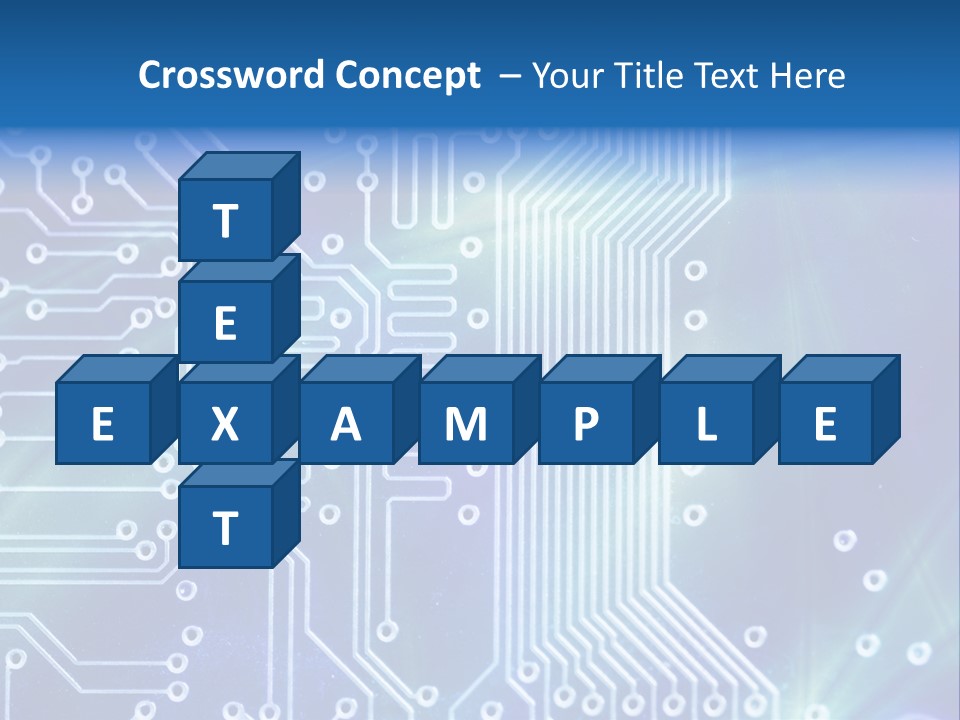 High Technology - Computer Electronics (Macro) PowerPoint Template