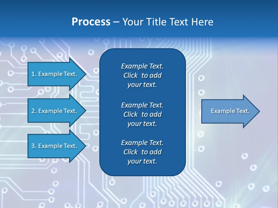 High Technology - Computer Electronics (Macro) PowerPoint Template