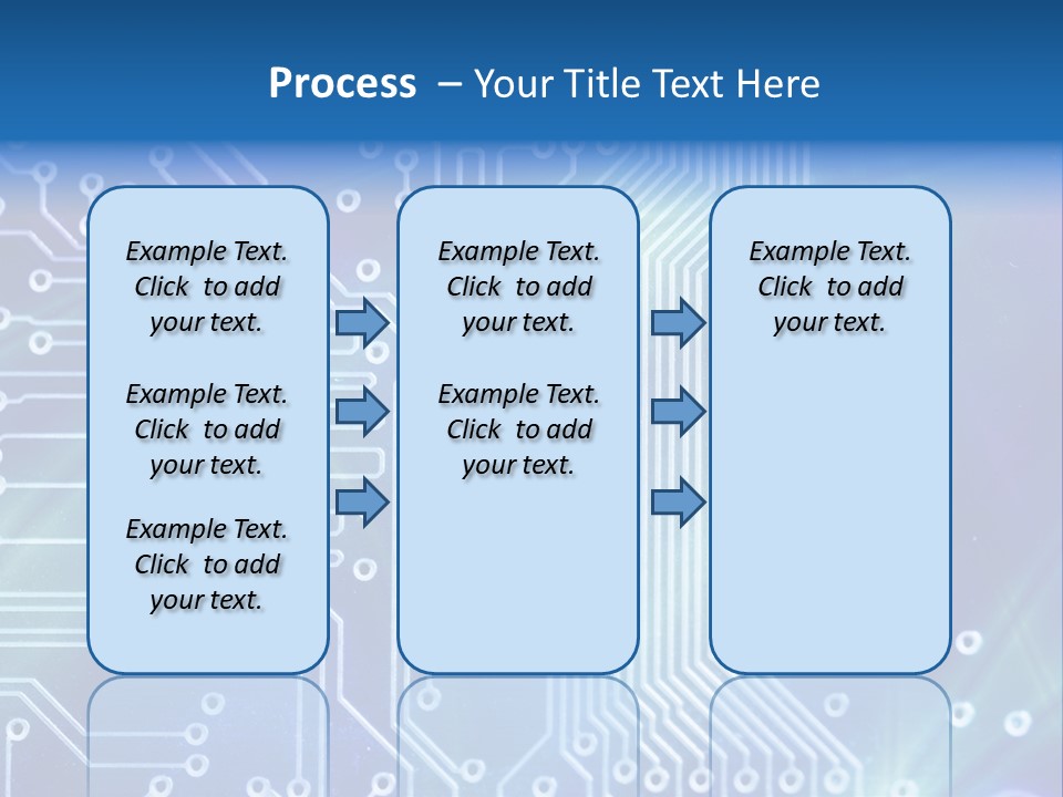 High Technology - Computer Electronics (Macro) PowerPoint Template
