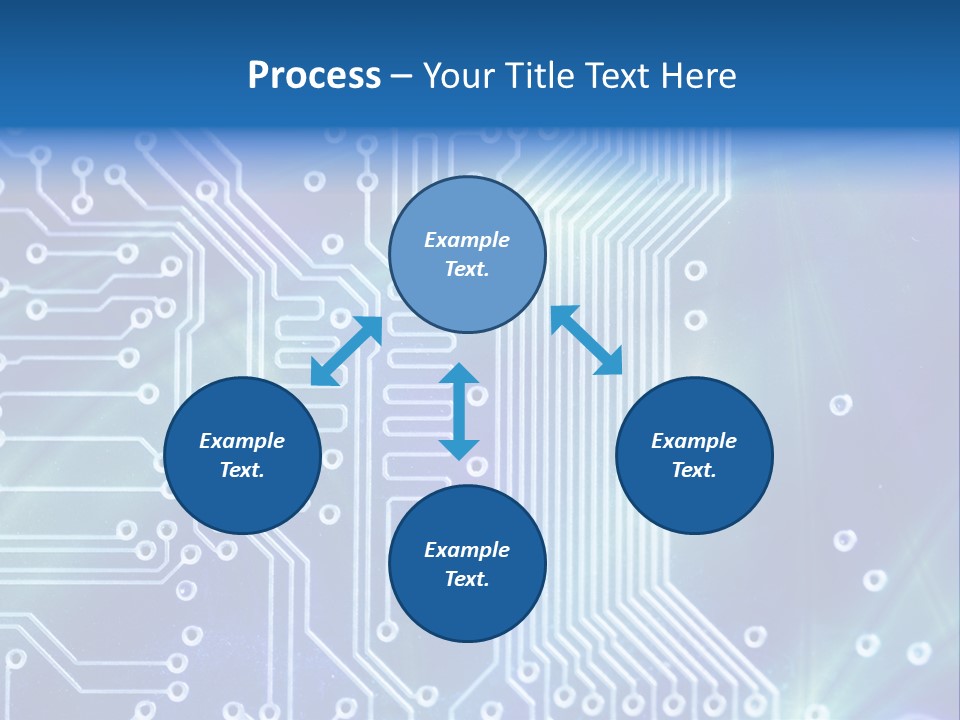 High Technology - Computer Electronics (Macro) PowerPoint Template