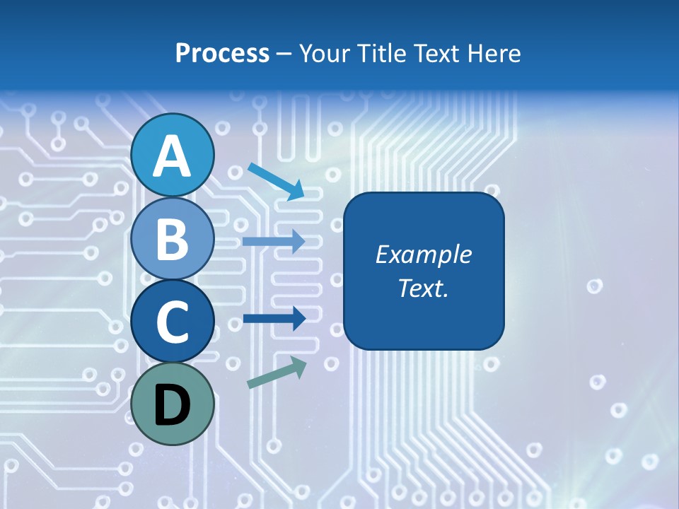 High Technology - Computer Electronics (Macro) PowerPoint Template