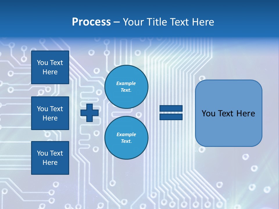 High Technology - Computer Electronics (Macro) PowerPoint Template