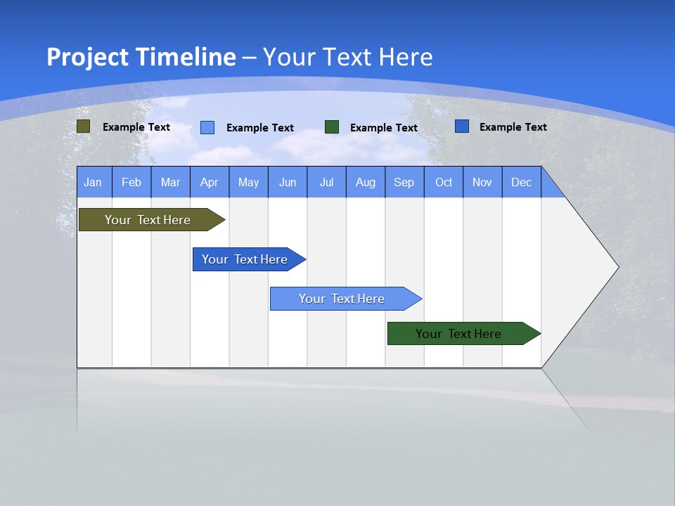 The Perfect Golf Course PowerPoint Template