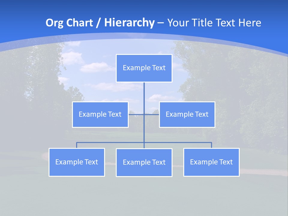The Perfect Golf Course PowerPoint Template