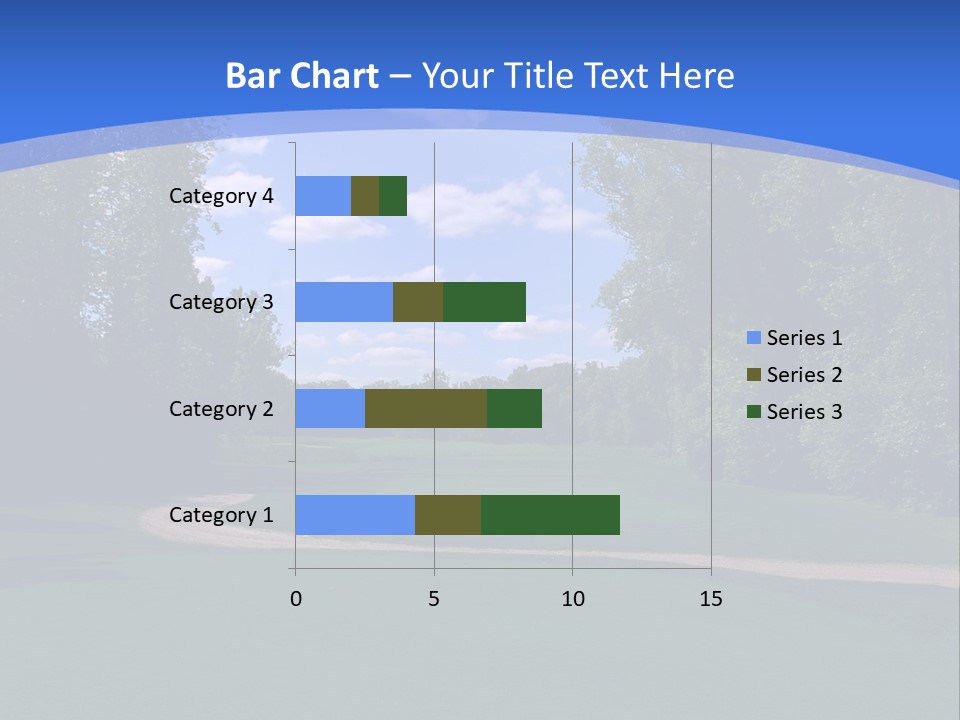 The Perfect Golf Course PowerPoint Template