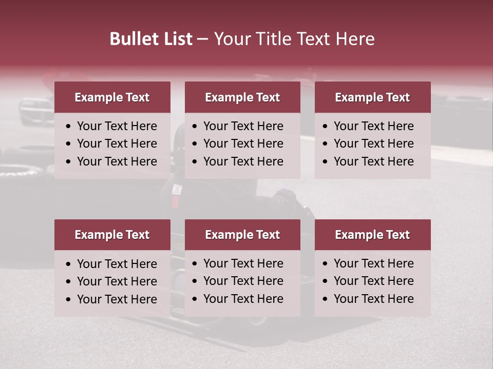 Go-Karting PowerPoint Template