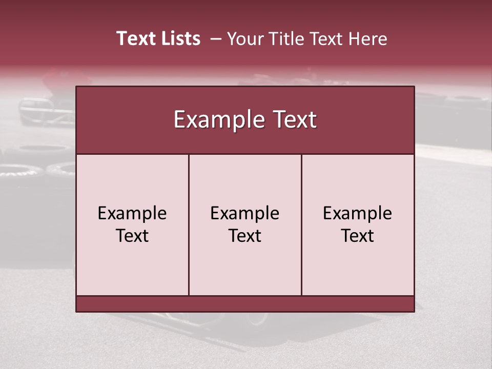 Go-Karting PowerPoint Template