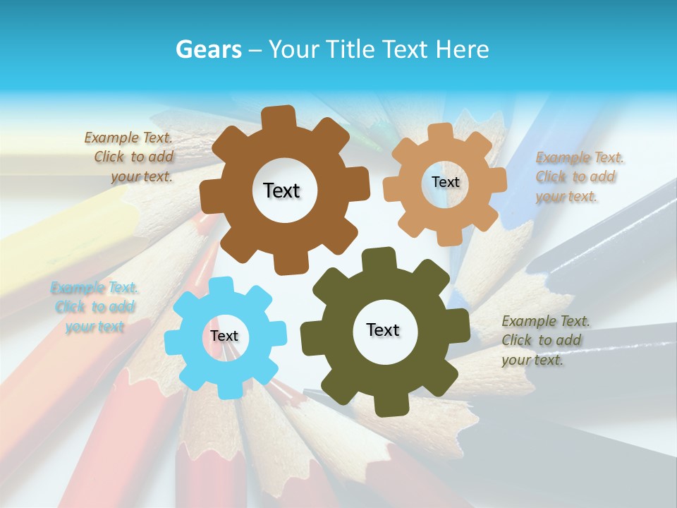 Colored Pencils PowerPoint Template