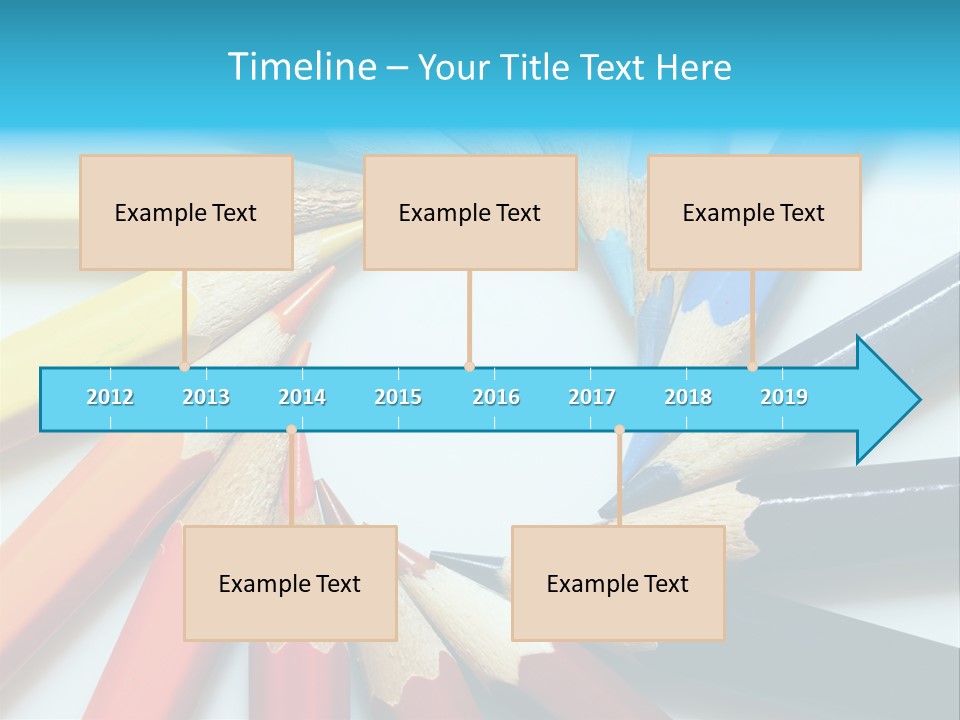 Colored Pencils PowerPoint Template