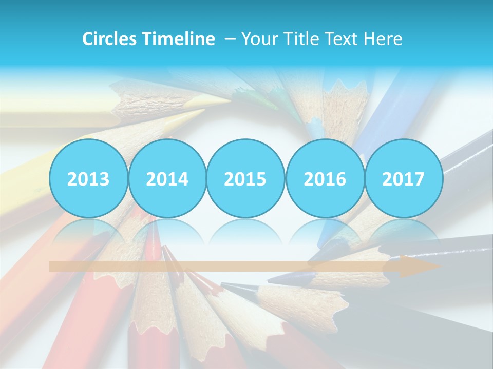 Colored Pencils PowerPoint Template