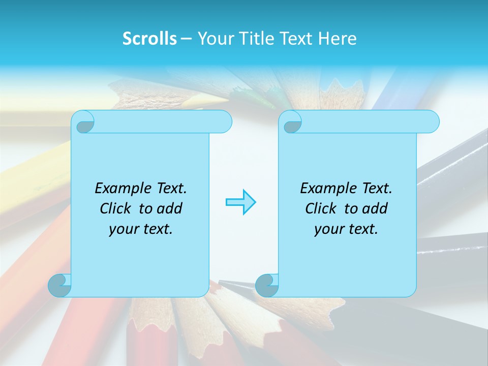 Colored Pencils PowerPoint Template