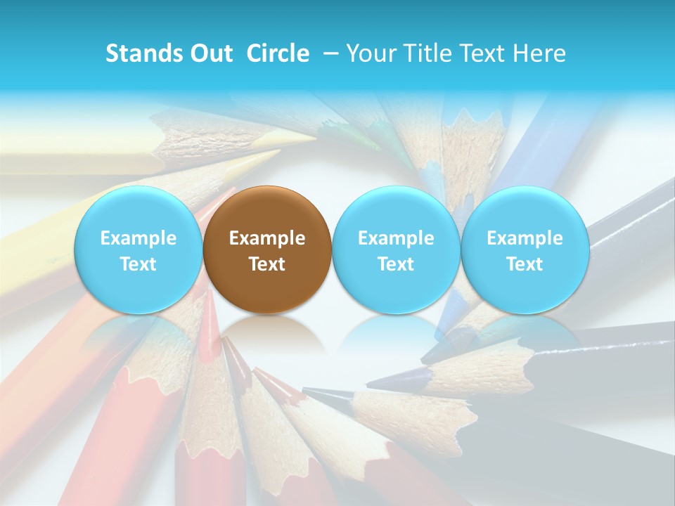 Colored Pencils PowerPoint Template
