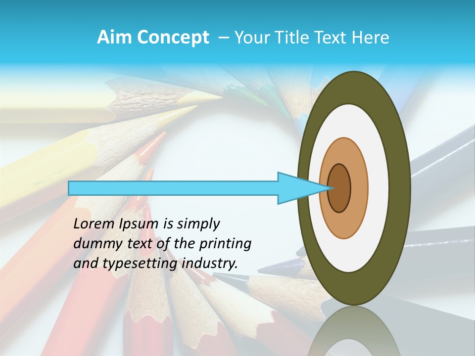Colored Pencils PowerPoint Template