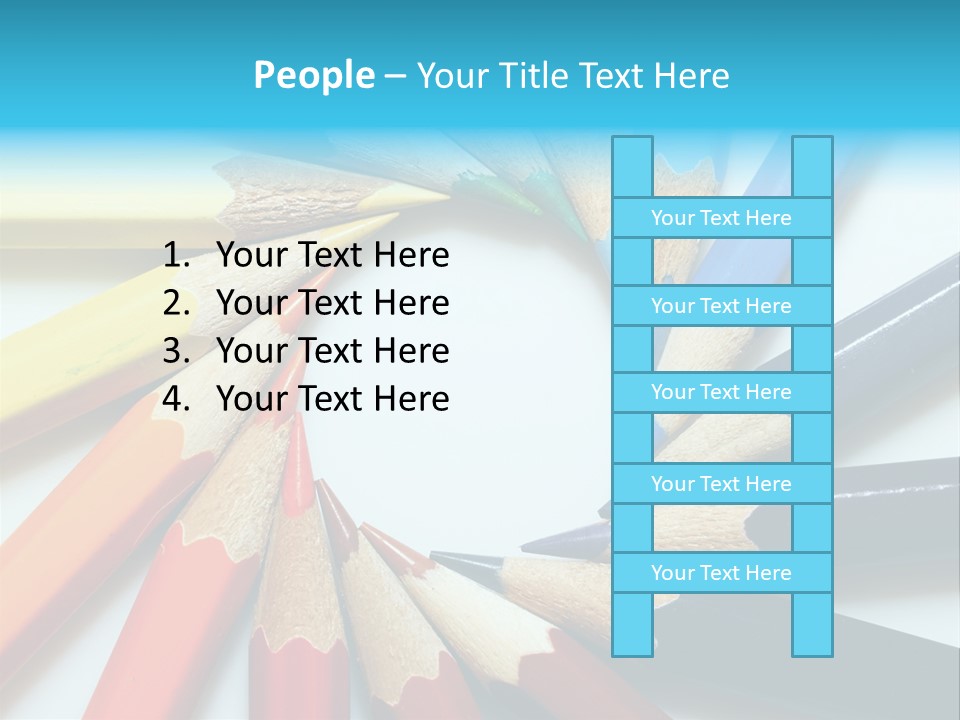 Colored Pencils PowerPoint Template