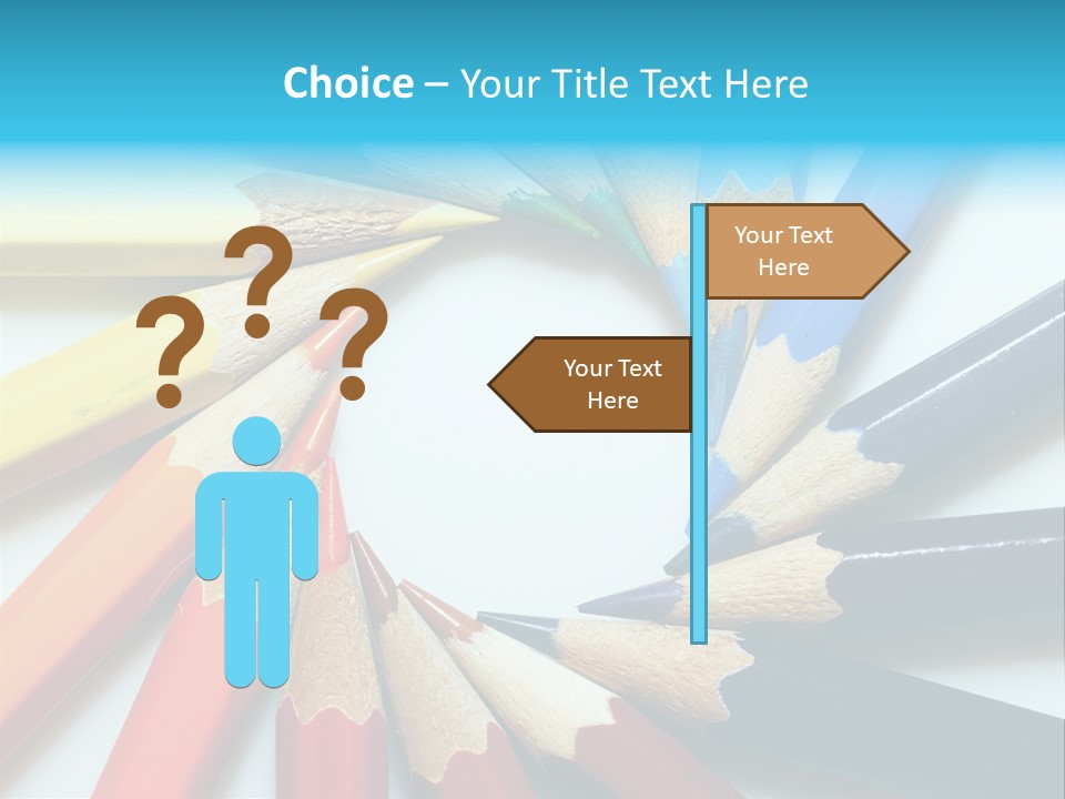 Colored Pencils PowerPoint Template